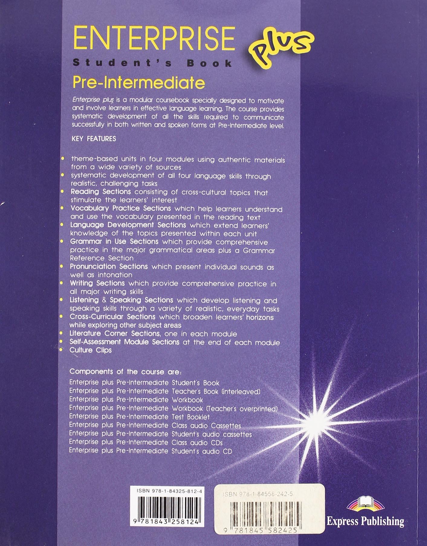 Enterprise intermediate. Enterprise 3 students audio cd. enterprise plus dvd pal.