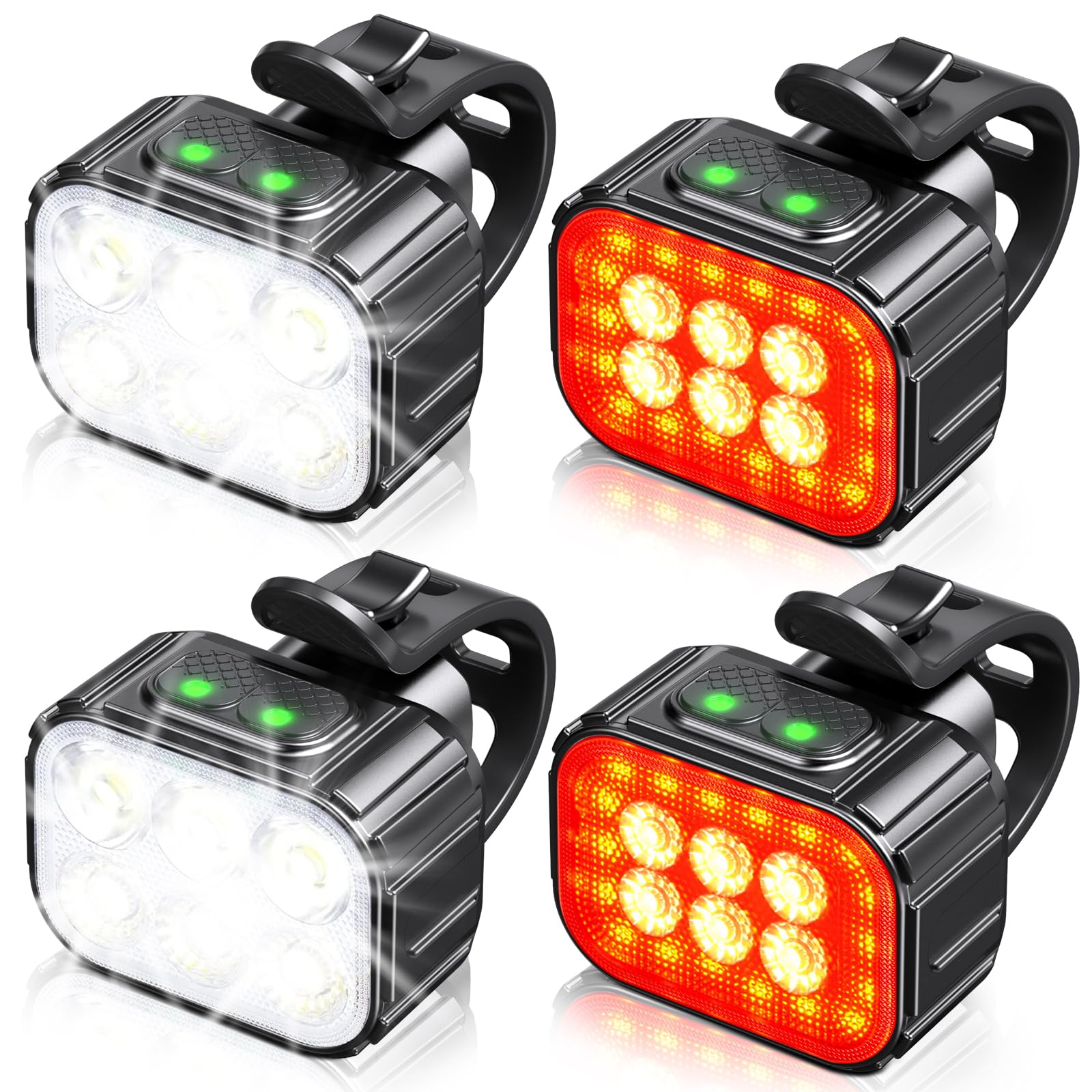 CIRYCASE Lumiere Velo avec Spot et Faisceau d'Inondation
