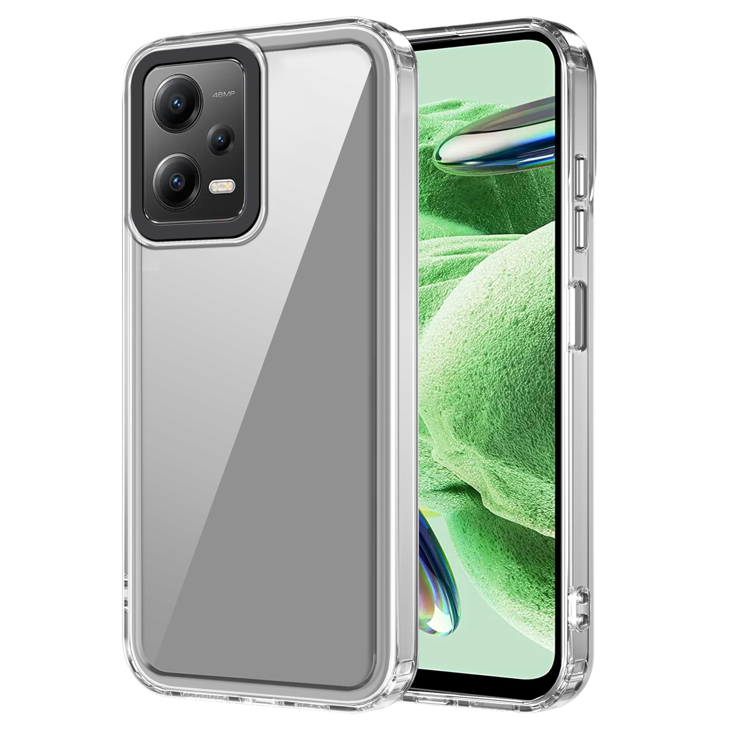 Zapcase Back Case Cover for Mi Redmi Note 12 5G / Poco X5 5G | Compatible for Mi Redmi Note 12 5G / Poco X5 5G Back Case Cover | Case Cover with Camera Protection | (TPU + PC | Transparent) (B0CSP265ZR) Amazon Price History, Amazon Price Tracker