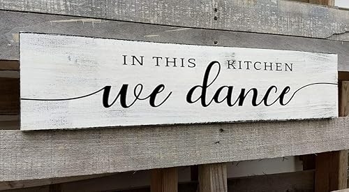 Miniatura 13 de Letrero decorativo de pared de cocina de granja, Meals and Memories are Made Here, letreros de madera rústica para cocina, comedor (cereal) 4 x 16