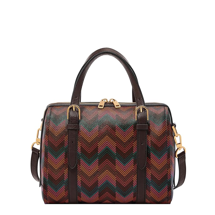 【新品未使用】FOSSIL フォッシル Satchel Bag Carlie Carlie Leather Satchel - ZB1772200 - Fossil