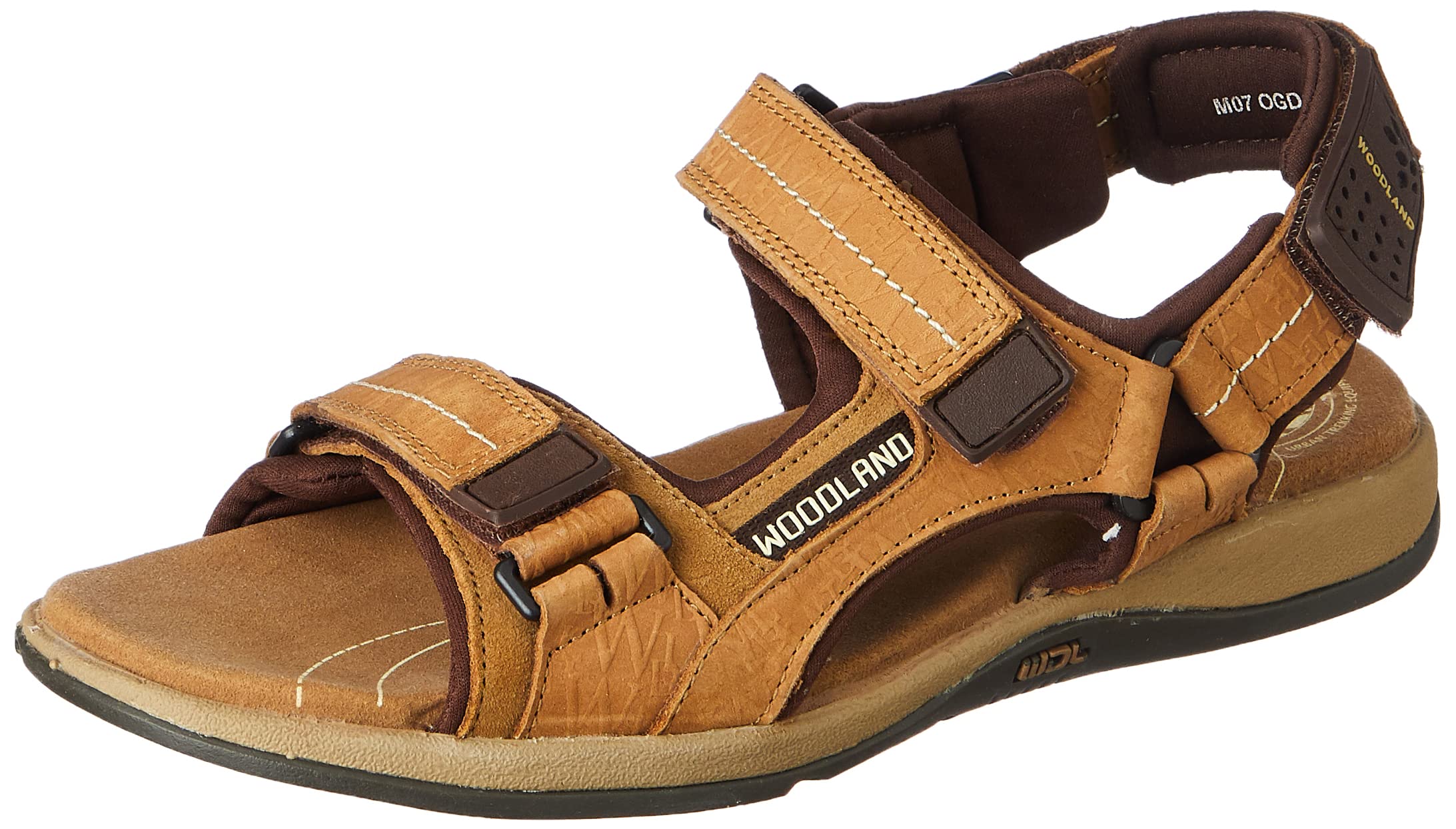 Woodland Mens Yellow Leather Sandal-8 UK (42 EU) (OGD 3786120) (B0BJXK7FNY) Amazon Price History, Amazon Price Tracker