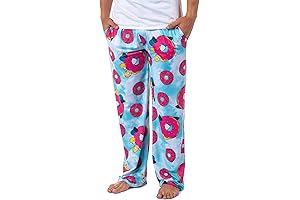 Homer Simpson Tie Dye Sprinkles Donuts Adult Lounge Pajama Pants