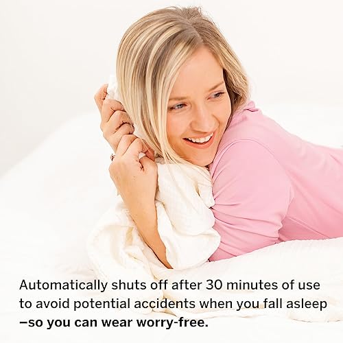 Miniatura 6 de Pixie - Almohadilla térmica inalámbrica portátil para calambres, almohadilla térmica menstrual con 3 niveles de calor y 3 modos de masaje por