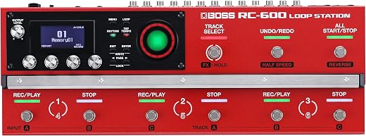 BOSS RC-600 Floor-Based Loop Station for Looping Musicians | Evolved Features &amp; Customizable Functions | Next-Generation S...