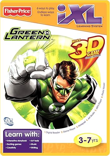 Fisher-Price iXL Sistema de Aprendizaje Software Linterna Verde 3D