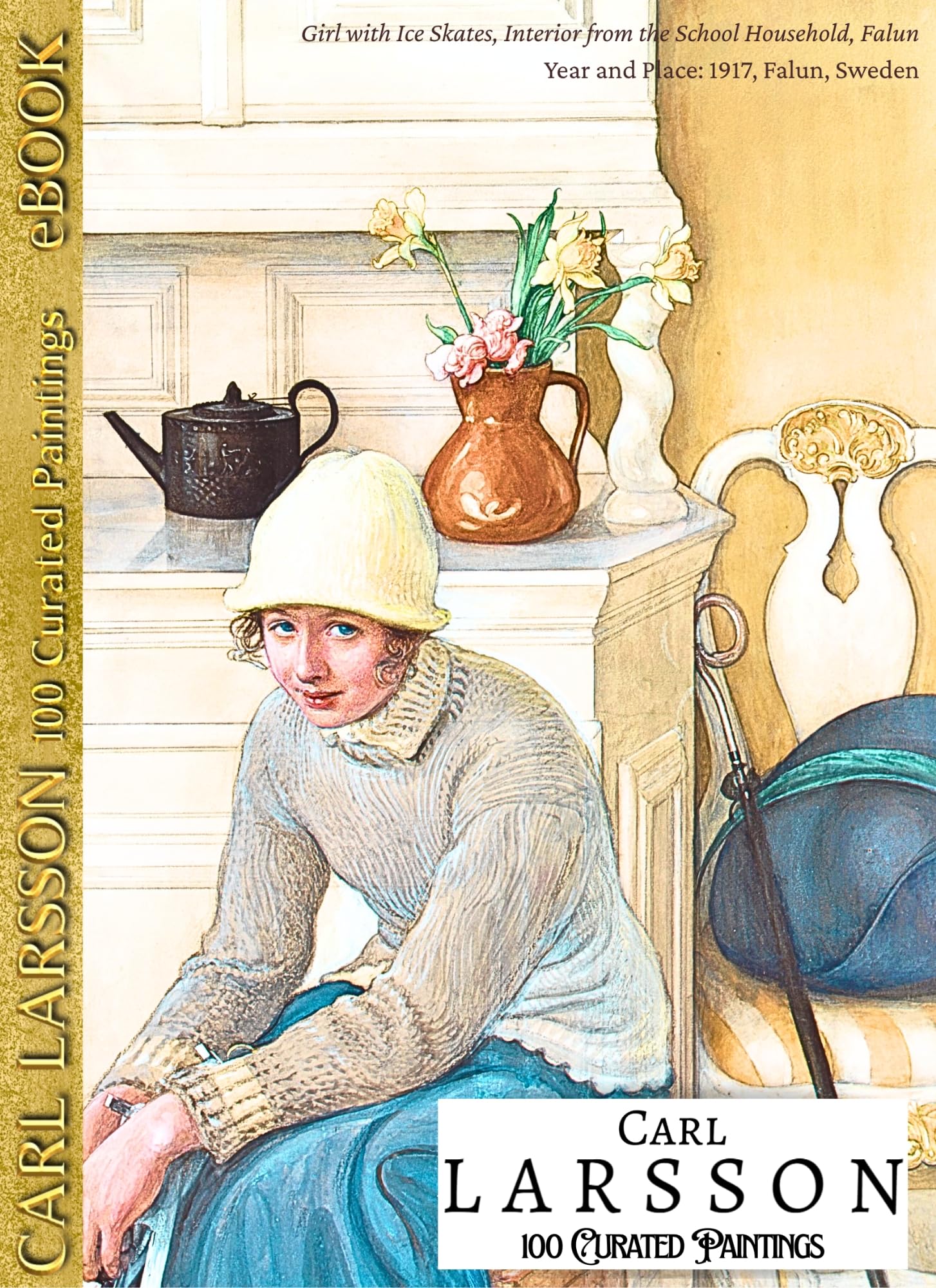 Carl Larsson table book de luxe 100 tableaux restaurés pour liseuse d'art