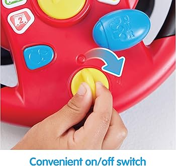 Amazon.com: Kidoozie Rev 'N Learn Activity Wheel - Gear Up for