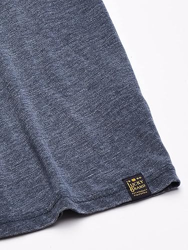 Miniatura 3 de Lucky Brand Venice Burnout - Camiseta de cuello con muesca y dos botones para hombre