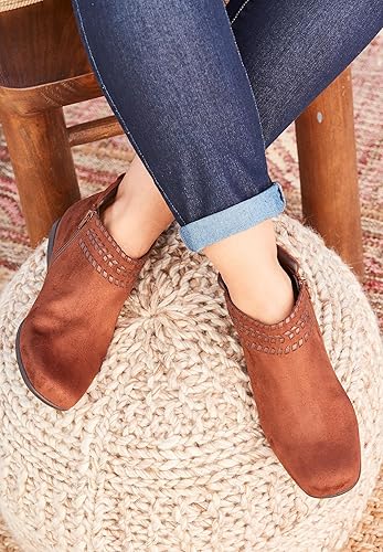 Miniatura 3 de Comfortview Botines The Farren de ancho ancho ancho para mujer, Multi colorido