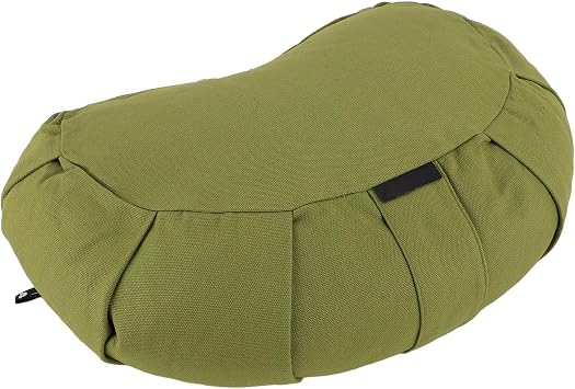 Asixxsix Meditation Cushion, 41 x 24 x 12cm Buckwheat Hulls Filled Cotton Cloth Meditation Pillow, Multiple Sitting on Floor Meditation Mat for Yoga, Meditation, Sitting, Sofa, Window Seat