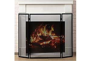 DOEWORKS Fireplace Screen: Ultimate Protection for Your Cozy Fireplace