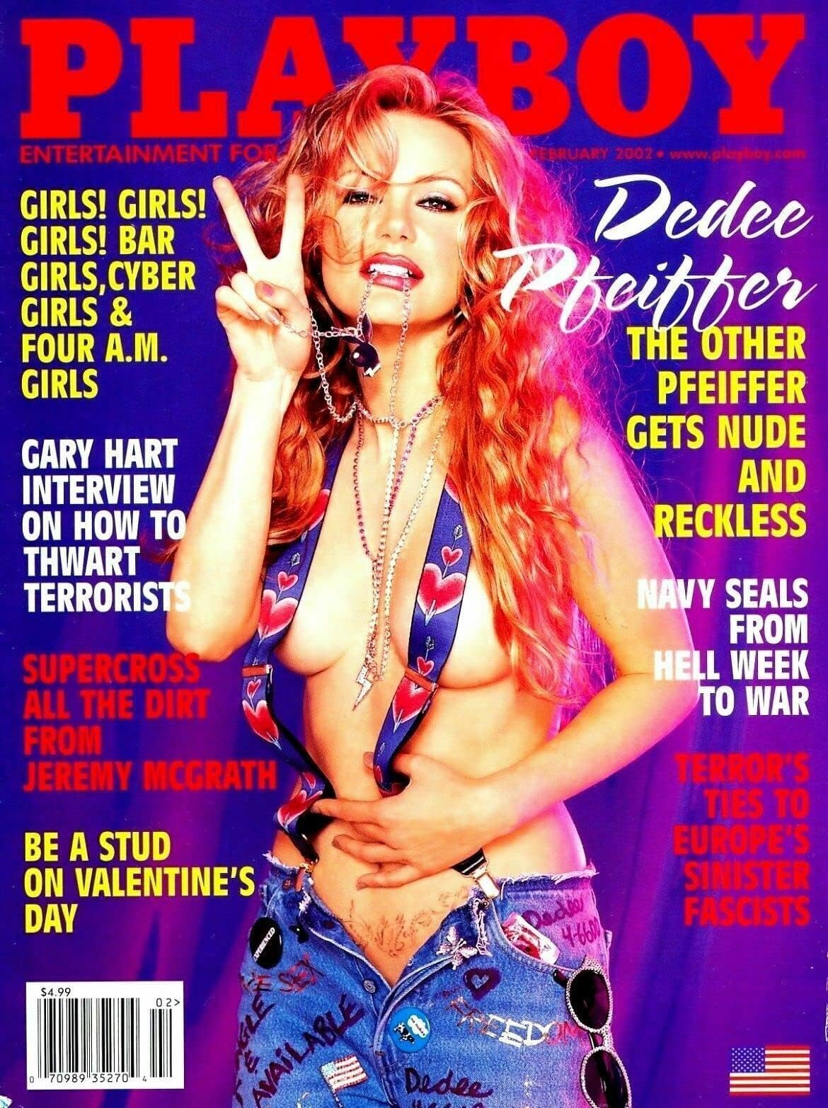 Playboy Magazine, February 2002