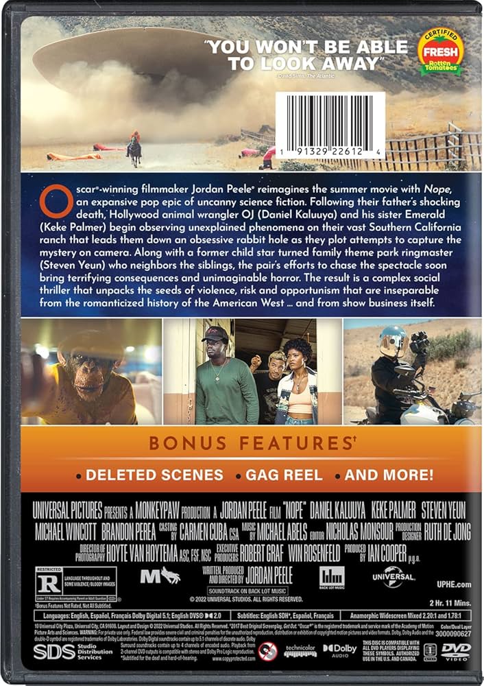 Amazon.co.jp: NOPE : DVD