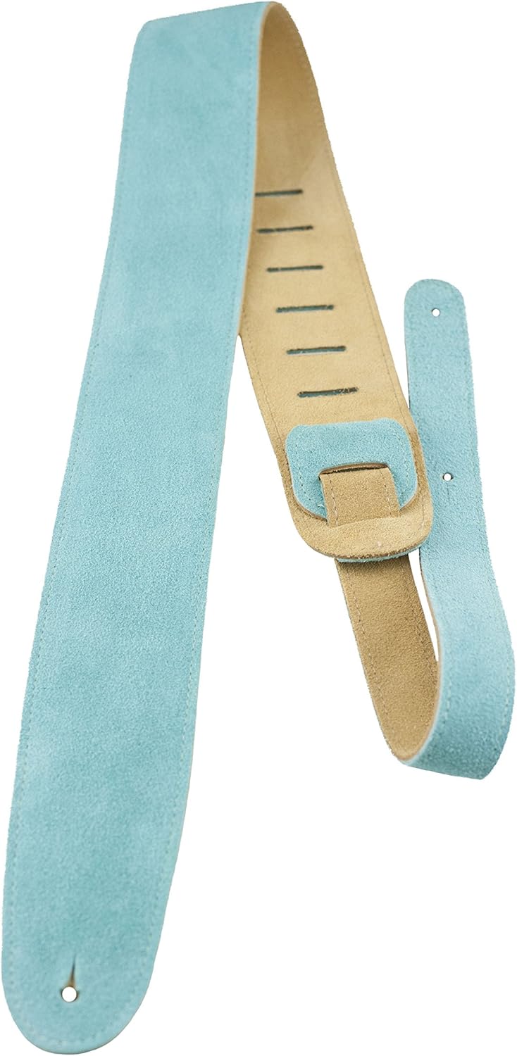 Perri's Leather Ltd. Soft Suede Adjustable Guitar Straps
