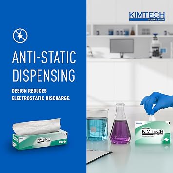 Kimtech Science Kimwipes Disposable Task Wipers 11-4/5 x 11-4/5 34133, 15 Pack, 2940 Wipes