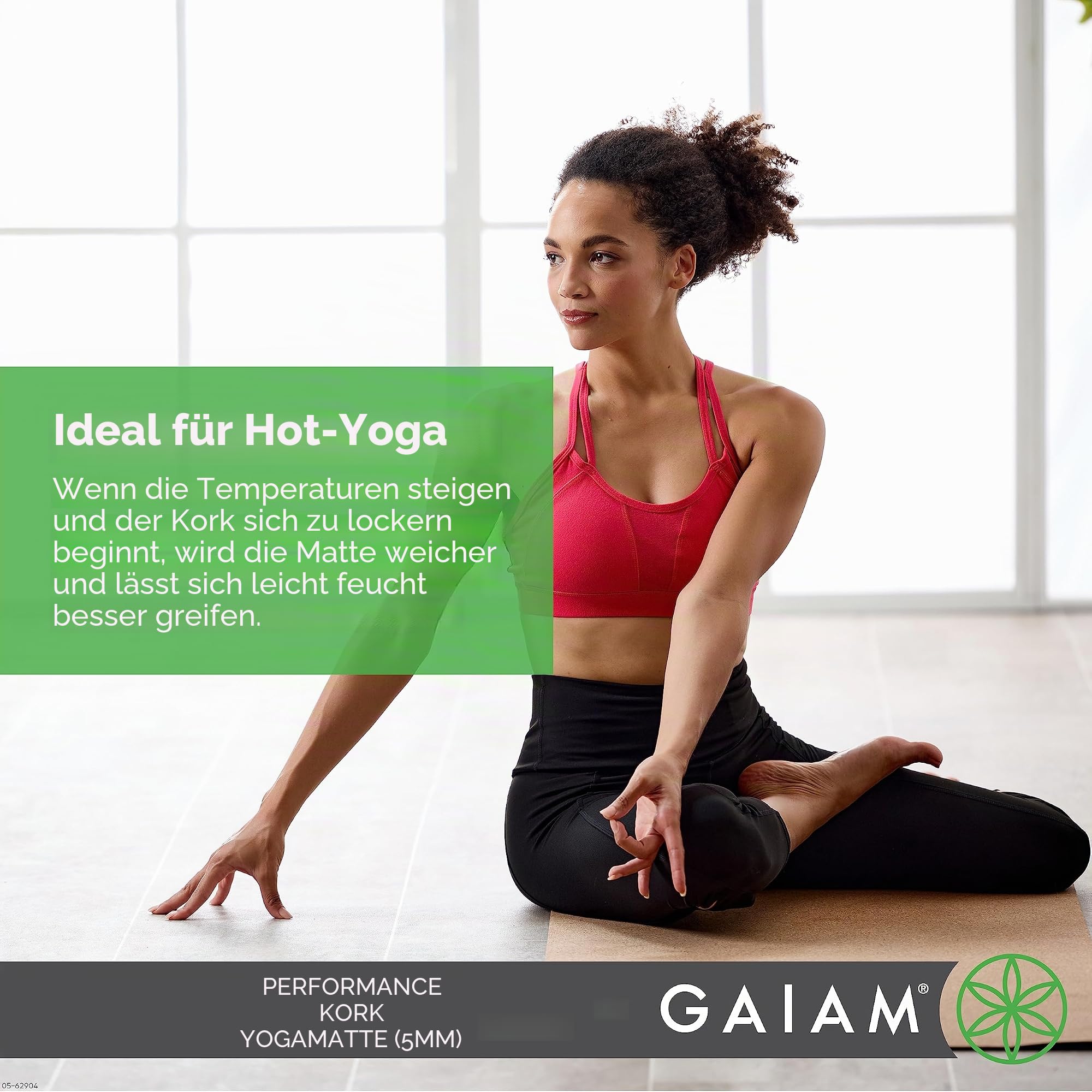 gaiam Yogamatte Kork 5mm