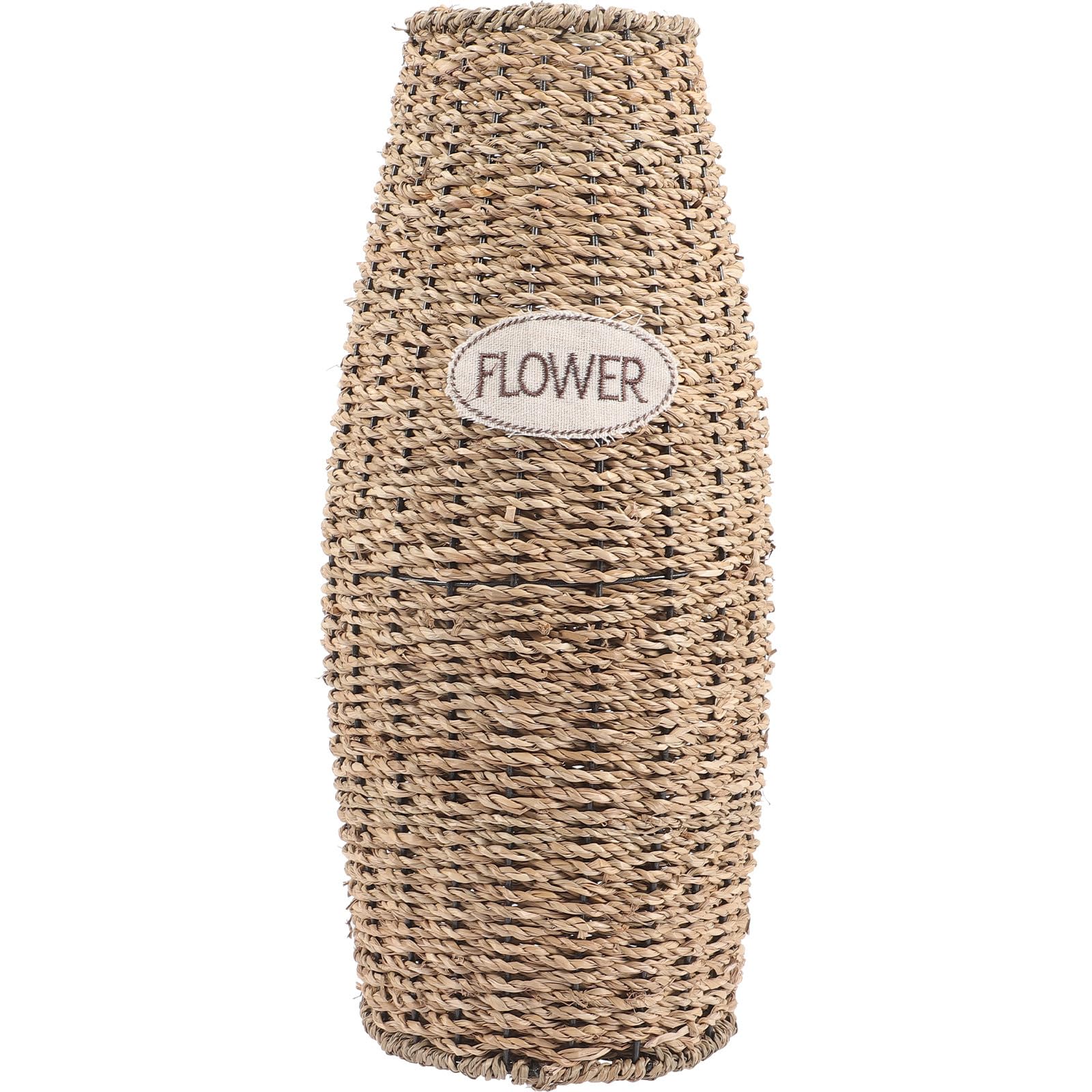 Vase déco rustique pour fleurs séchées apportant chaleur et authenticité en rotin