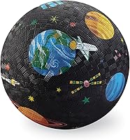 Vista 5 de Crocodile Creek Pelota de juegos – Pelota de goma duradera para niños a partir de 3 años – Pelota inflable con rebote para kickball