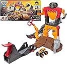 Monster Jam Smash & Bash SmashBot Playset with Launcher, Exclusive 1:64 Scale Monster Truck, 15-Inch Repairable Robot, Kids Toys for Boy and Girls Ages 3 and up