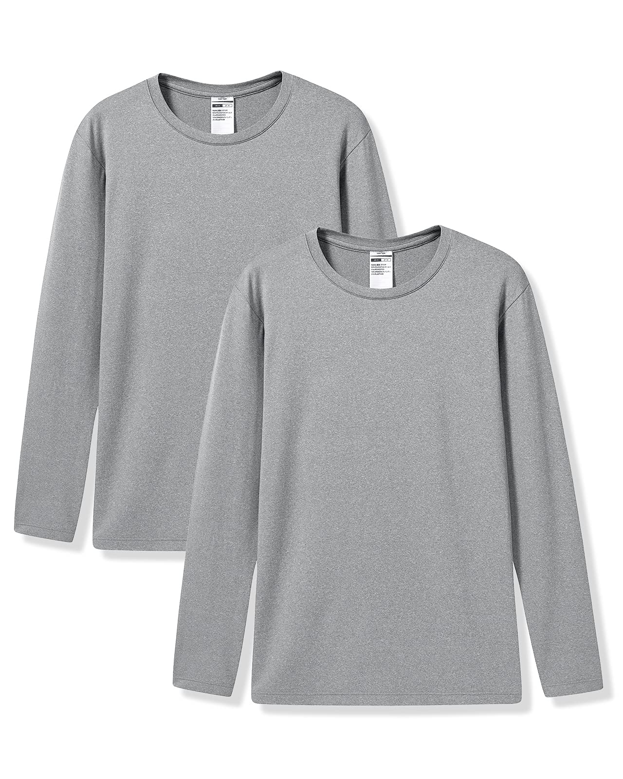 LAPASA Pacco da 2 o 1 Maglia Termica Peso Uomo Maniche Lunghe Canottiera Strato Base - Invernale Sport Allaperto Escursionismo Sci Snowboard M09/M26/M55