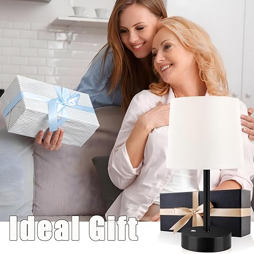 Miniatura 6 de Pequeña lámpara LED inalámbrica de escritorio, luz recargable de 5000 mAh, sensor táctil portátil, luz nocturna regulable para dormitorio,