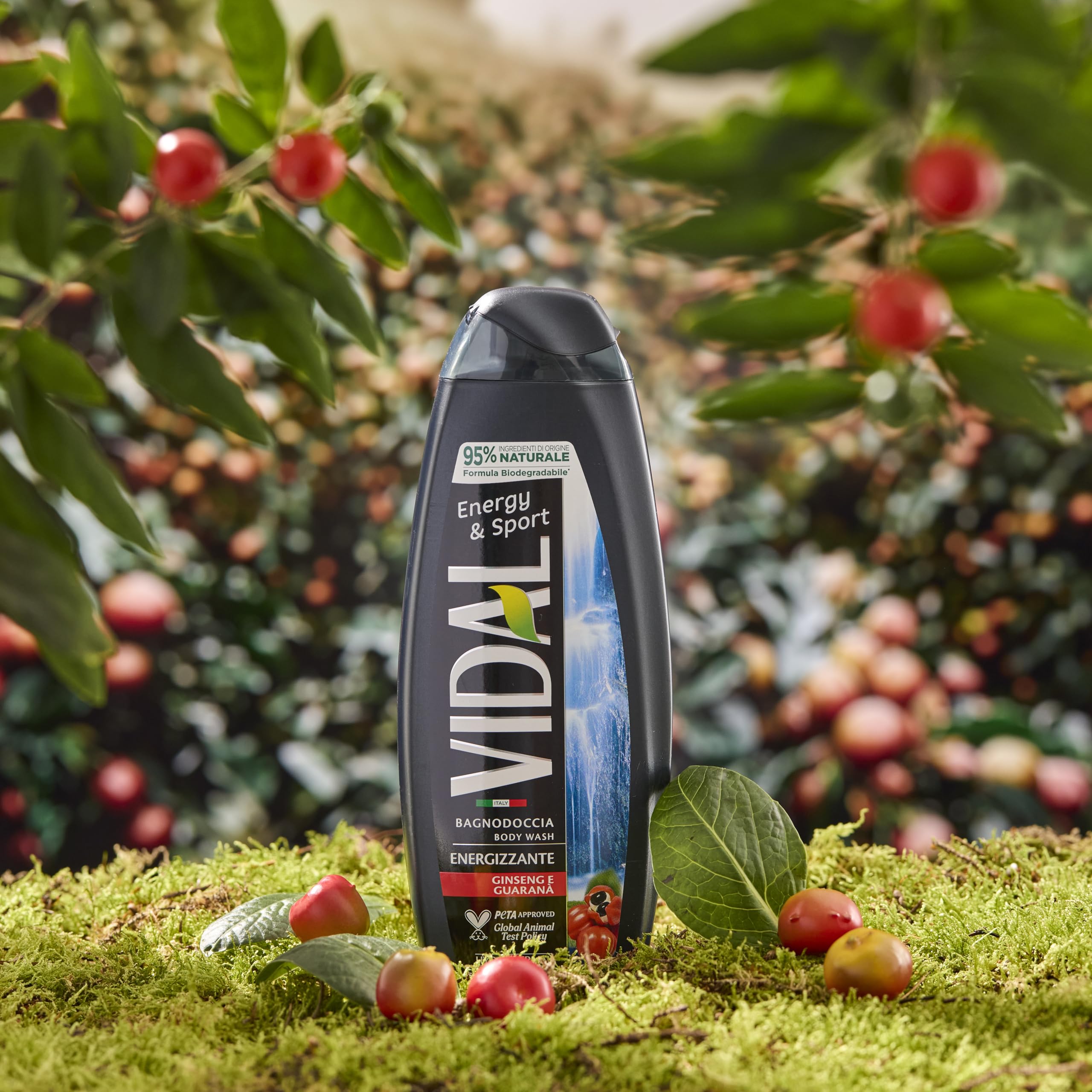 Amazon.com : Vidal Energy & Sport Shower Gel, Energizing with