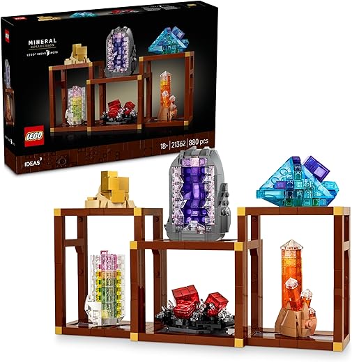 LEGO – Juego de construcción Colección de Minerales LEGO.