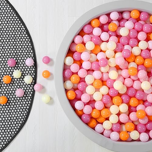 GOGOSO - Piscina para piscina de pelotas, para niños pequeños, 50, 100, 200, 300, 400, 500, 1,000