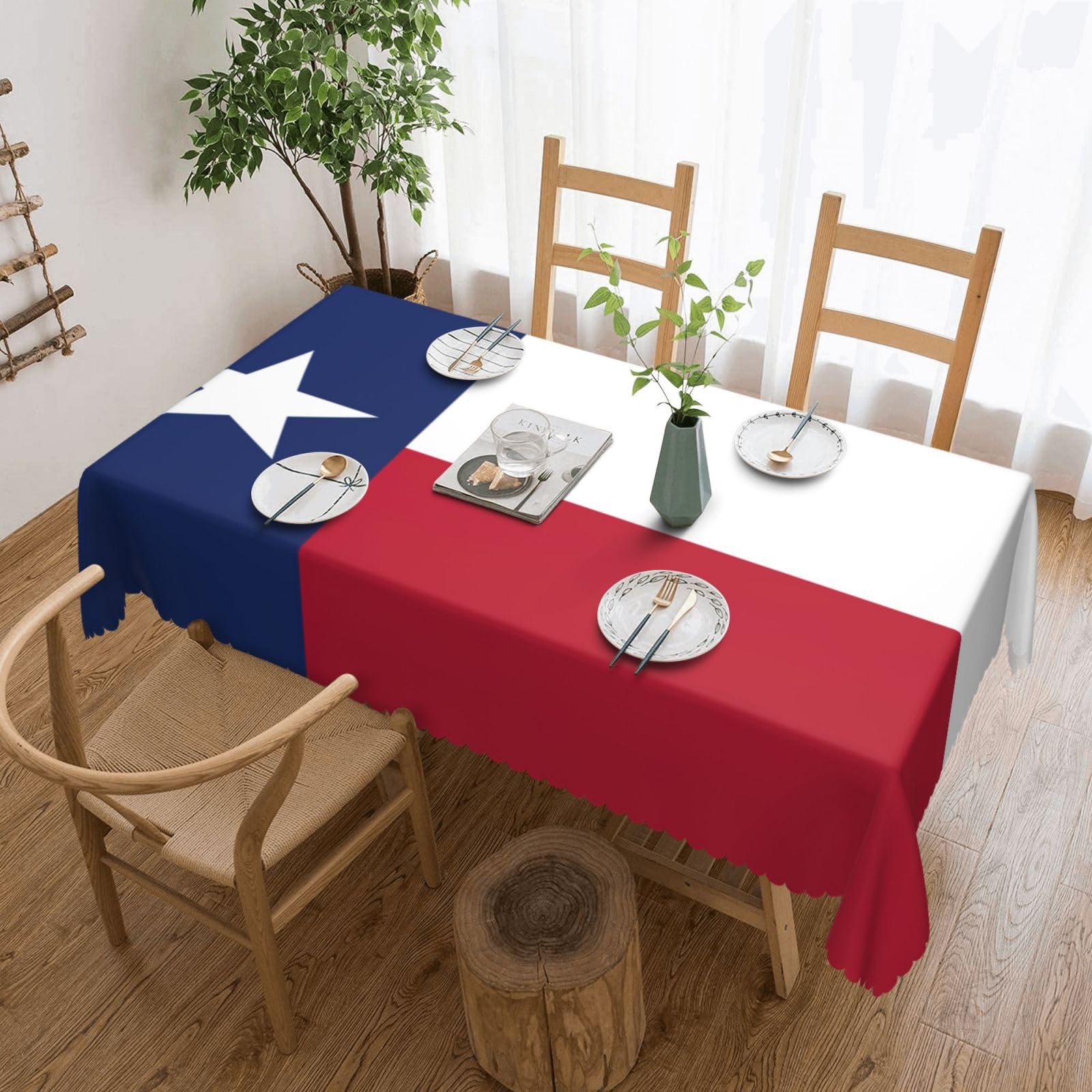 Nappe anti tache Texas pour proteger durablement votre table de salle a manger