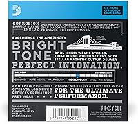 Vista 19 de D'Addario Electric Guitar Strings, XL Nickel, EXL110-10P, Regular Light Gauge 10-46, 6-String Set, Pack of 10