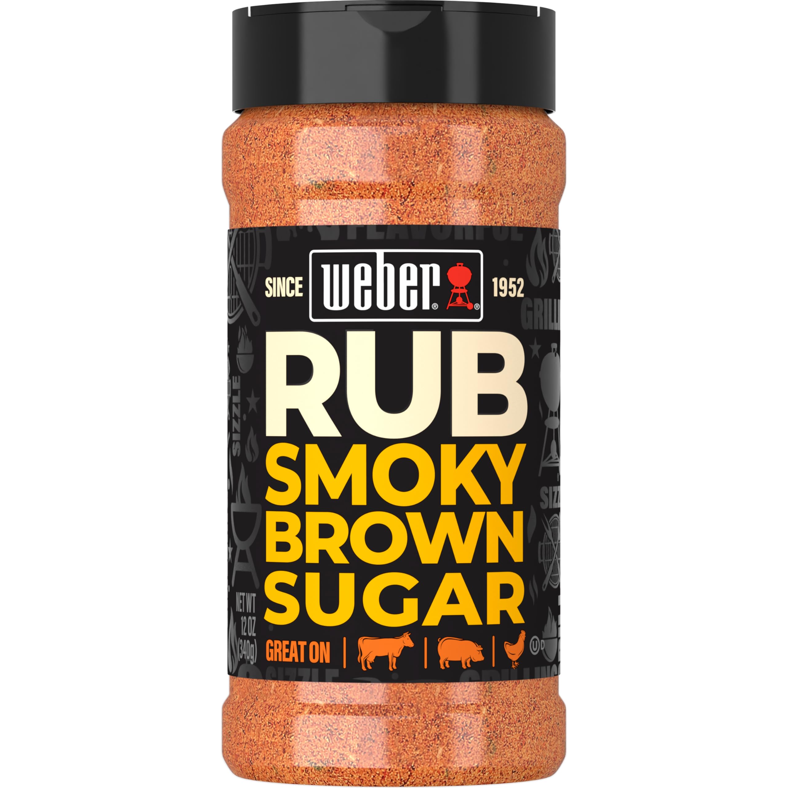 Weber Smoky Brown Sugar Dry Rub, 12 oz