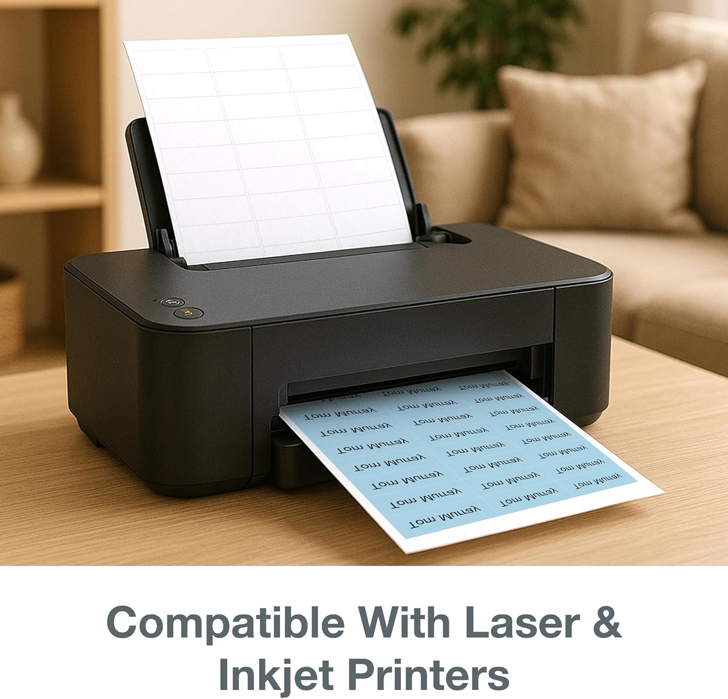 HERMA Printable Address Labels 1" x 2-5/8", 3000 Labels, Easy Peel Off Customizable Stickers for Laser Printer & Inkjet Printer, Blank Shipping Labels for Mailing, Storage & Organization