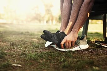 Sof Sole Men's Sof Sole Mens Multi-pack Bamboo Cushioned Performance No-show Athletic Sock With Heel Tab (6-pair)