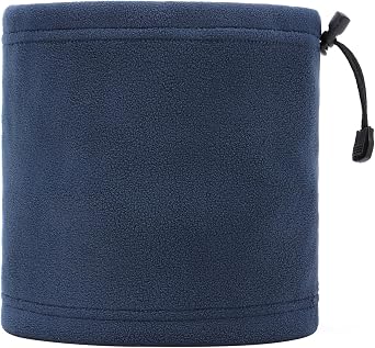 Kids Neck Warmer - Fleece Neck Gaiter for Toddler - Adjustable Ski Gaiter for Boys and Girls Winter
