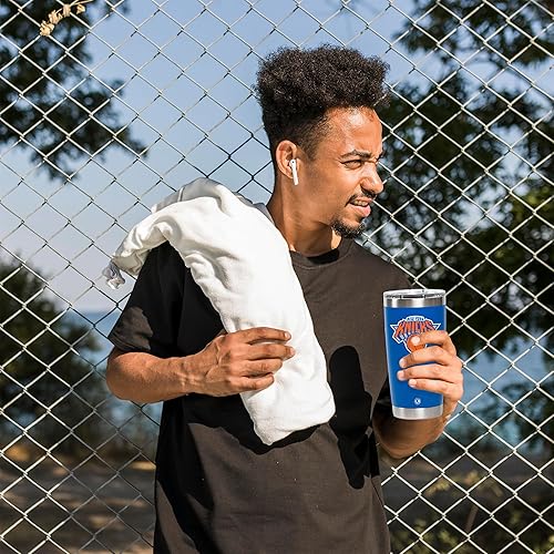 Miniatura 6 de KBOTTLE NBA Collection - Vaso térmico con tapa MagSlider, vaso de acero inoxidable al vacío, 20 onzas (San Antonio Spurs)