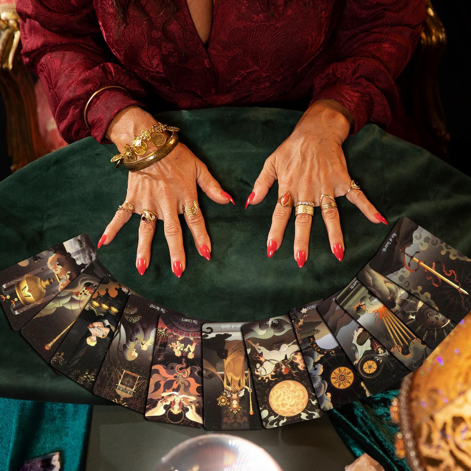 78 Tarocchi Classici, Tarocchi Adatti, Tarocchi Carte Ai Principianti, Mazzo di Tarocchi, Principianti Tarocchi, Divinazione Gioco Edizione Inglese, Adatto per Carte da Gioco Festa E Festival