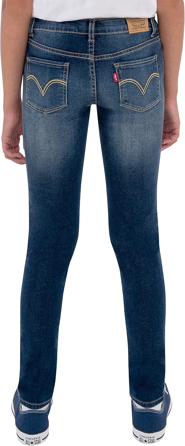 Levi's Girls' 710 Super Skinny Fit Jeans - Image 4