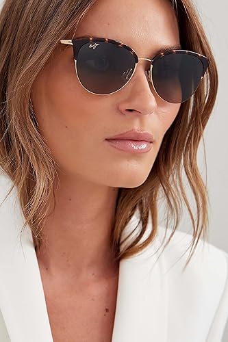 Vista 3 de Maui Jim Polarized Women's Olili Cat Eye Sunglasses