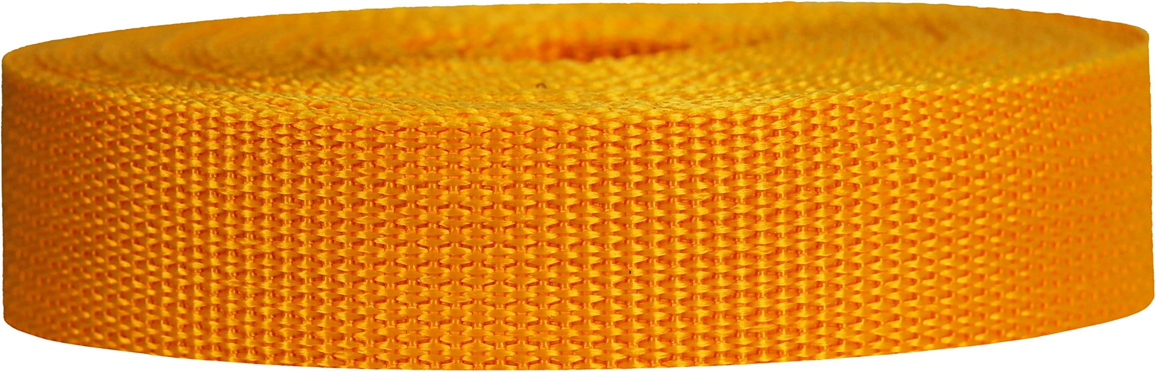 Lightweight Polypropylene Webbing - Poly Strapping for Outdoor DIY Gear Repair, Pet Collars, Crafts โ 1 Inch by 10, 25, or 50 Yards, Over 20 Colors