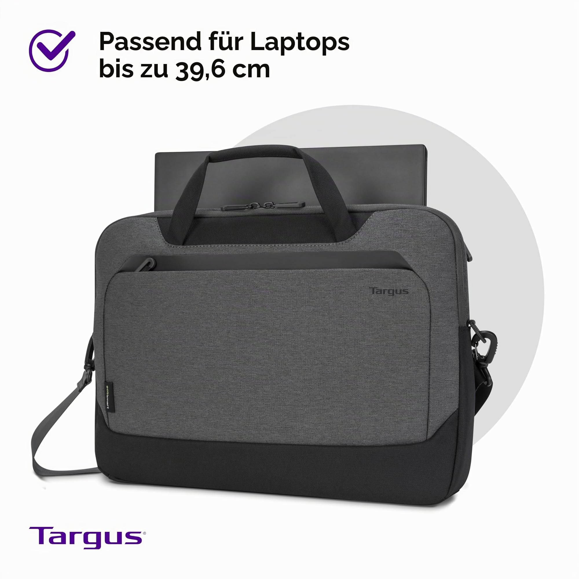 Targus EcoSmart Balance Briefcase - Notebook-Tasche