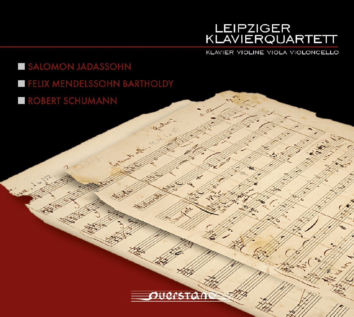 VKJK1222 Leipzig Piano Quartet Jadassohn, Mendelssohn and Schumann: Piano