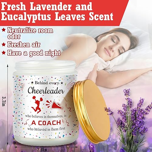 Miniatura 8 de 7 piezas de regalos de animadora para mujeres, regalos de animadora, incluye vaso de animación, bolsa de maquillaje de animadora, espejo compacto