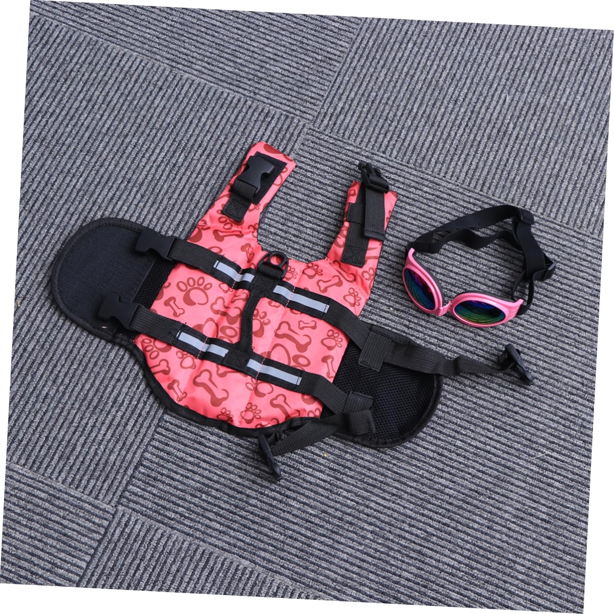 SUPVOX Lot De 3 Paires De De Sécurité pour Chien Confortables Respirants À Dégagement Rapide Taille XS Couleur Aléatoire