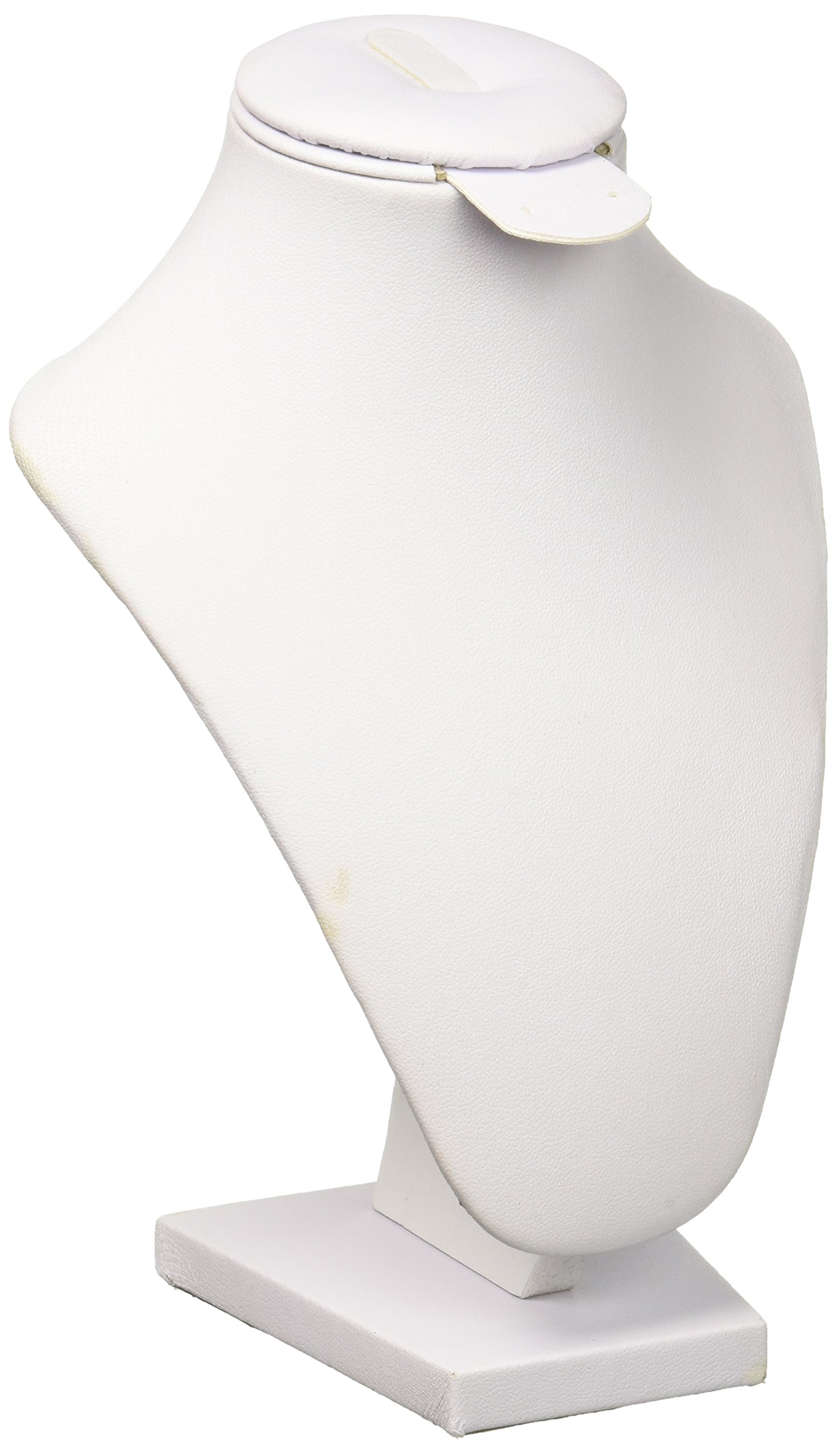 SE Small White Necklace Bust Display - JND1915W
