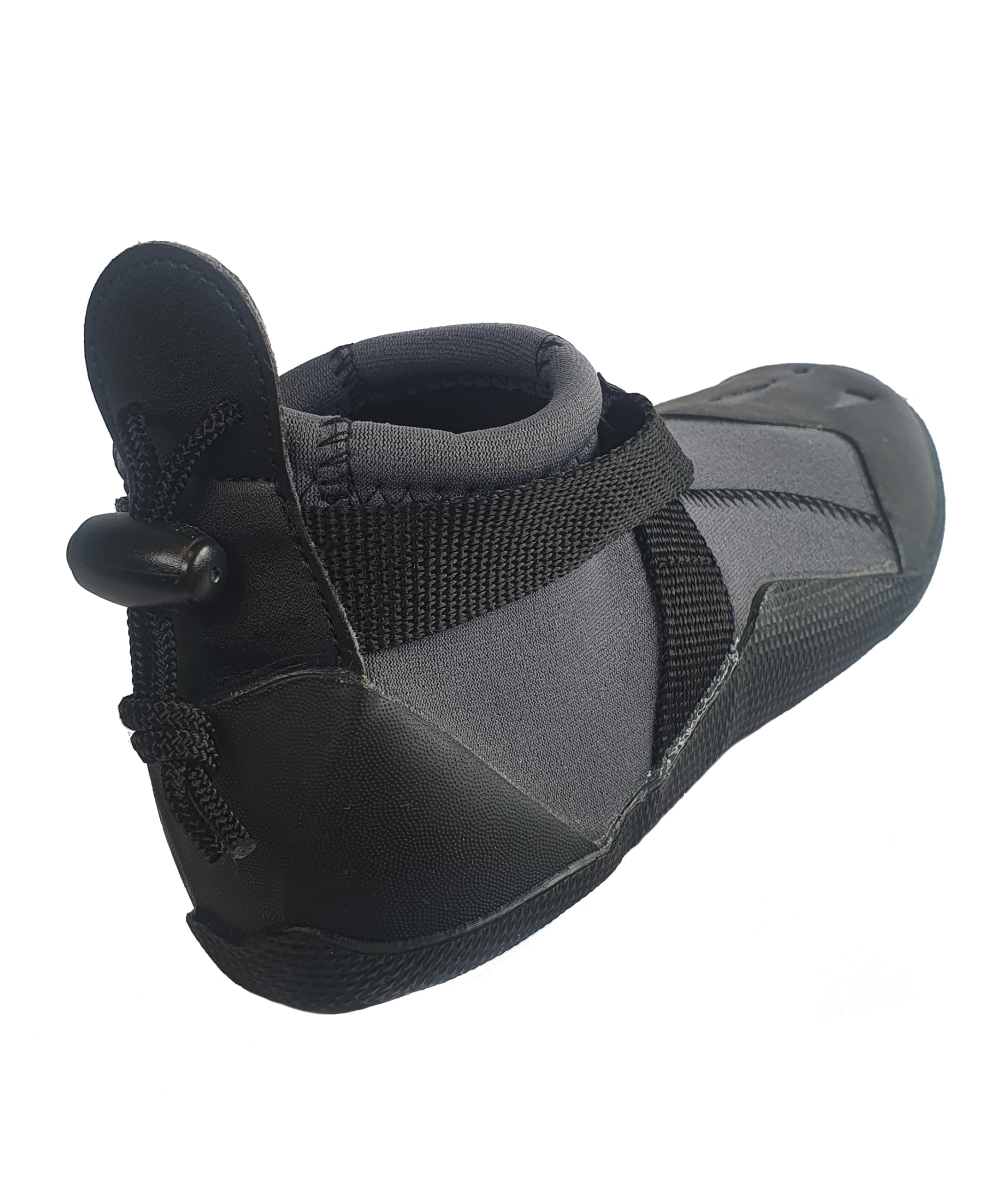 Ascan Kite 2mm. Sehr robuster Neoprenschuh mit besonders gutem Halt durch Doppelklett und String. Verklebte Blindstich Nähte