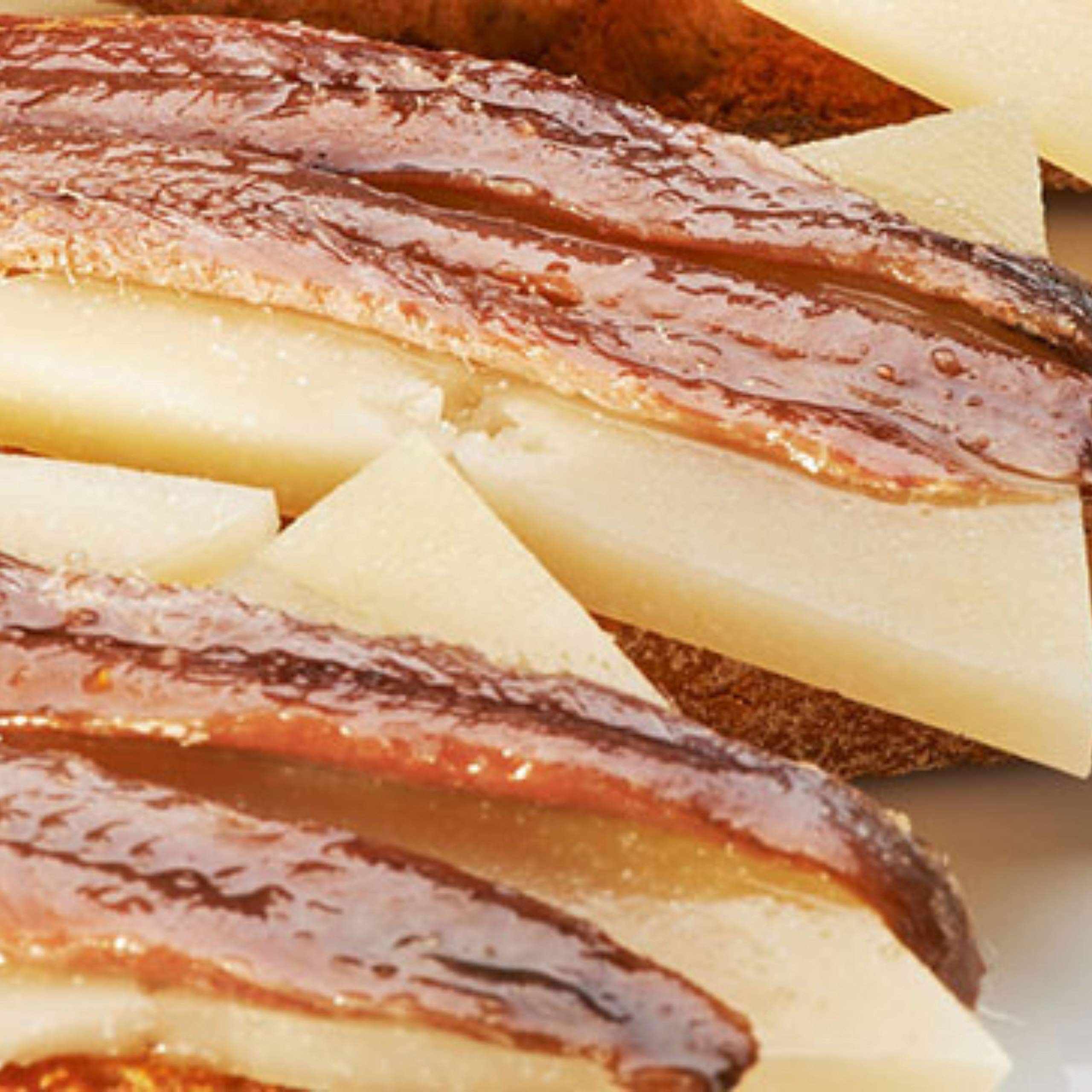 Anchoas Don Bocarte 13-15 Lomos en Aceite de Oliva Virgen Extra - Anchoas en Aceite - Anchoas del Cantabrico - Peso Neto 85 gramos - Contenido Reducido en Sal