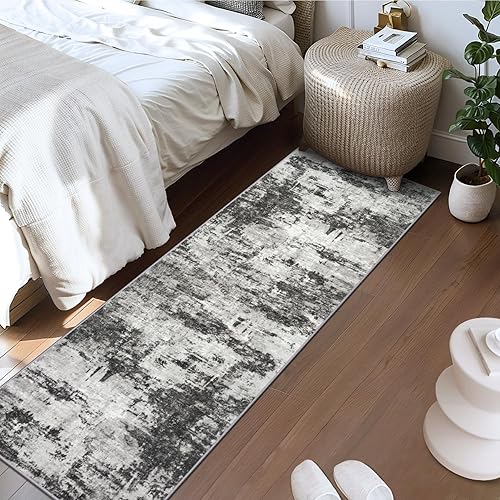 Miniatura 169 de Alfombra de área para sala de estar: alfombra lavable de 5 x 7 con respaldo antideslizante, no desprende pelo, resistente a las manchas, plegable