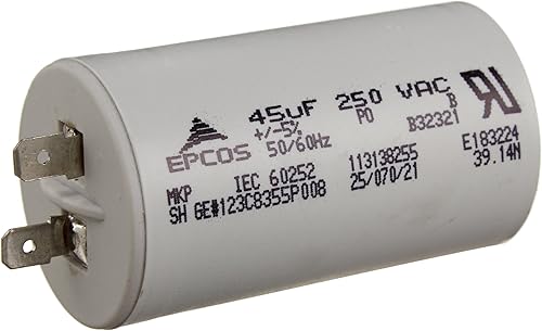 GE WH12X10462 Condensador original OEM para lavadoras GE