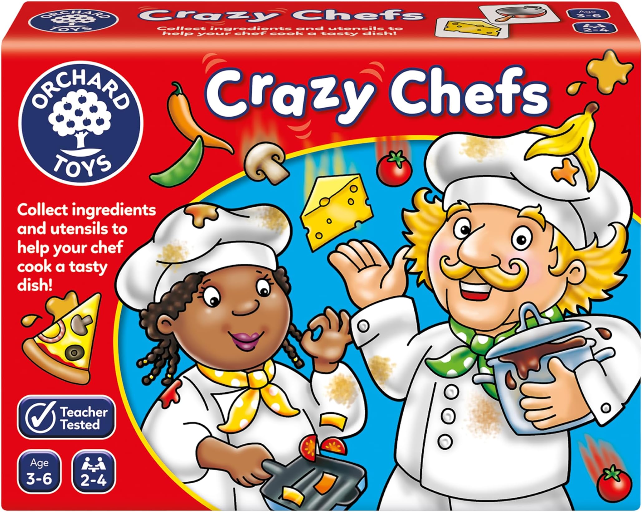 Orchard Toys - Crazy Chef Board Game